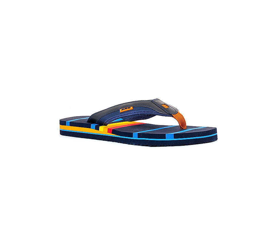 KHADIM Pro Navy Blue Indoor Slippers for Men 4132049