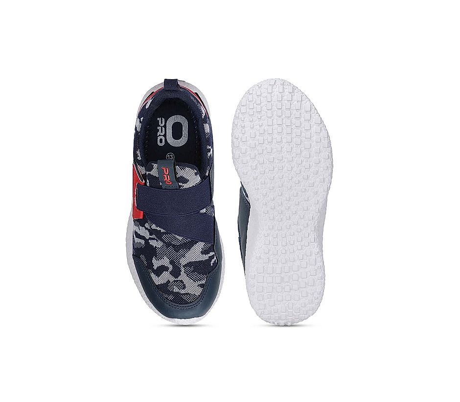 KHADIM Pedro Navy Blue Outdoor Sports Shoes for Boys - 5-13 yrs (4712739)