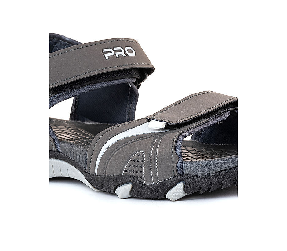 KHADIM Pro Grey Floaters Kitto Sandal for Men 4731432