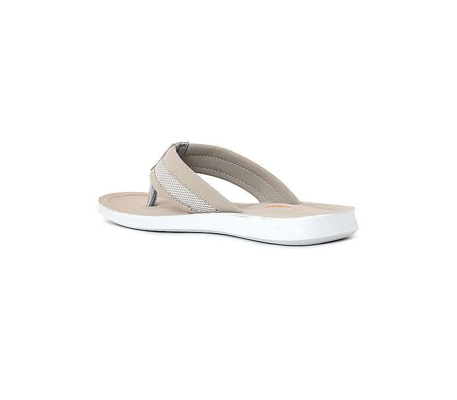 KHADIM Grey Casual Flip Flops for Men (4731592)