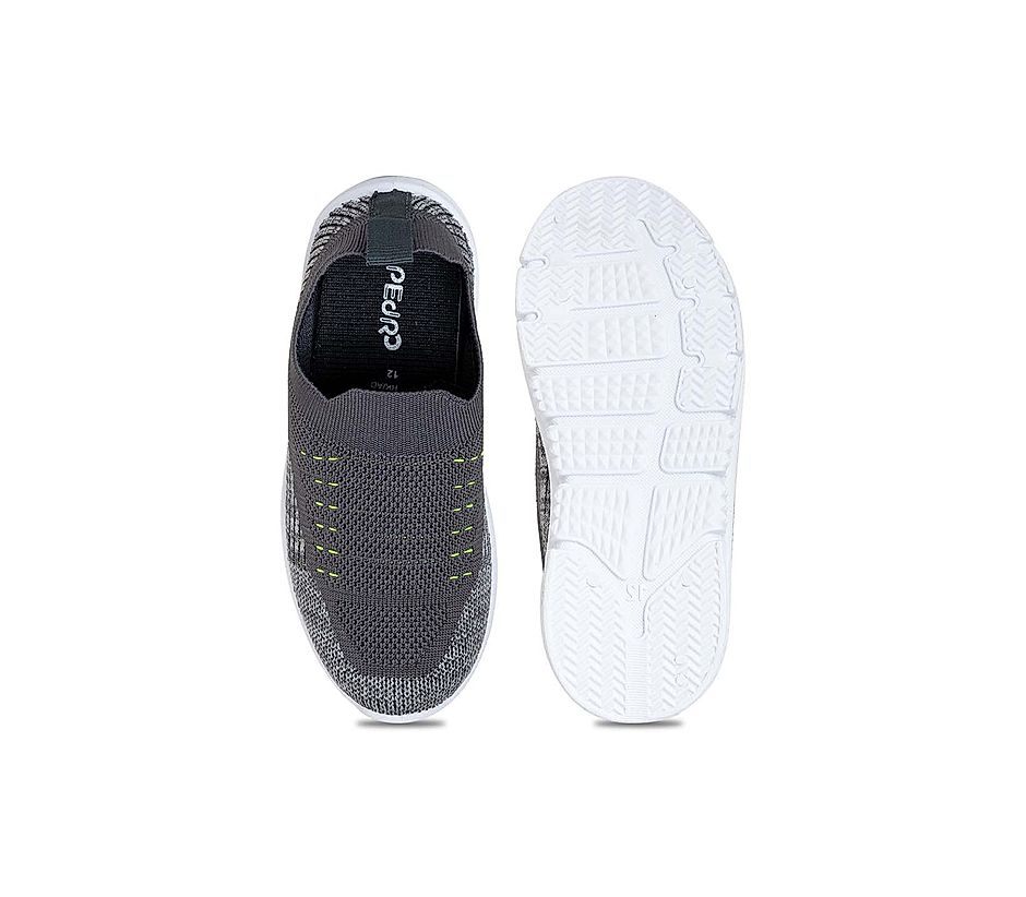 KHADIM Pedro Grey Casual Sports Shoes for Boys - 5-13 yrs (4731702)