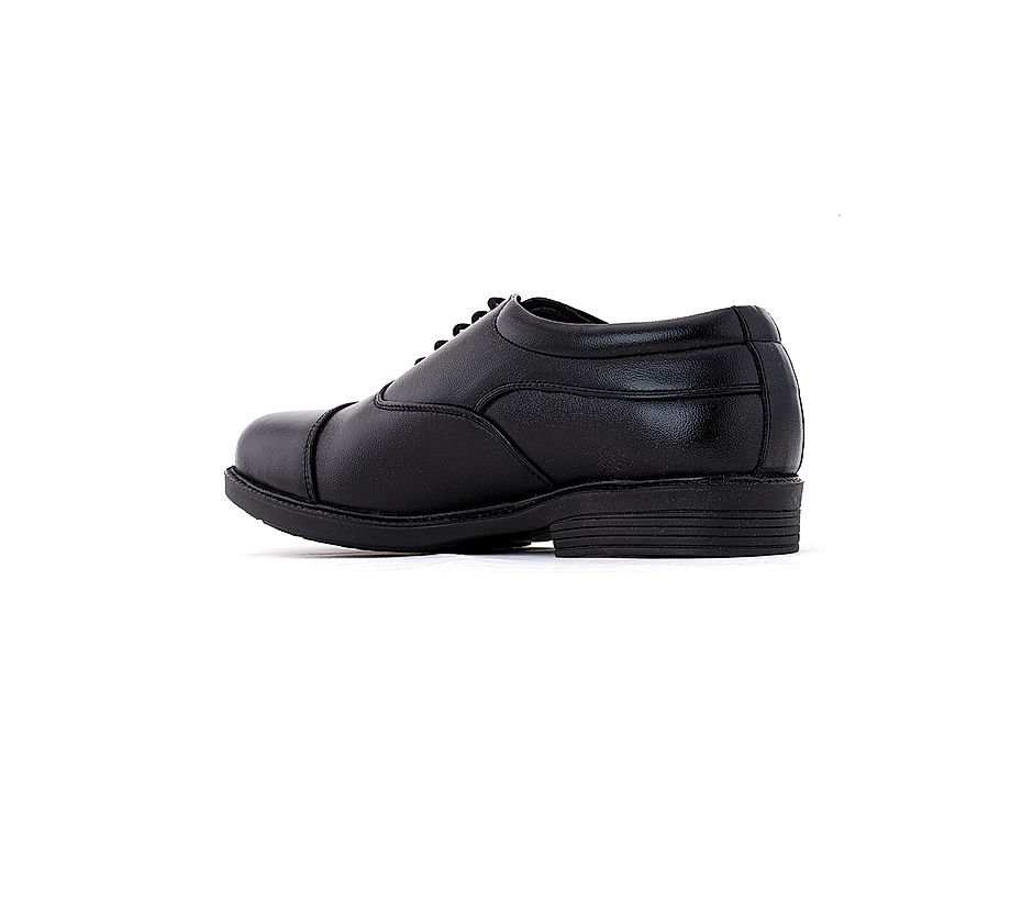 KHADIM Black Leather Formal Oxford Shoe for Men (5180186)