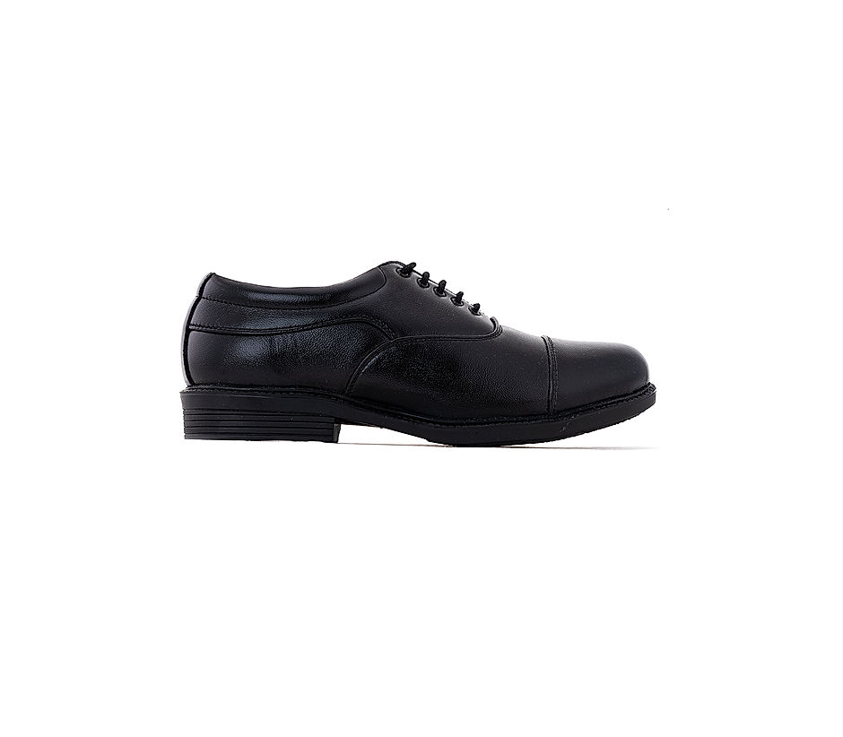 KHADIM Black Leather Formal Oxford Shoe for Men (5180186)