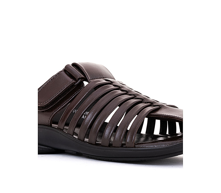 Khadims leather sandals top