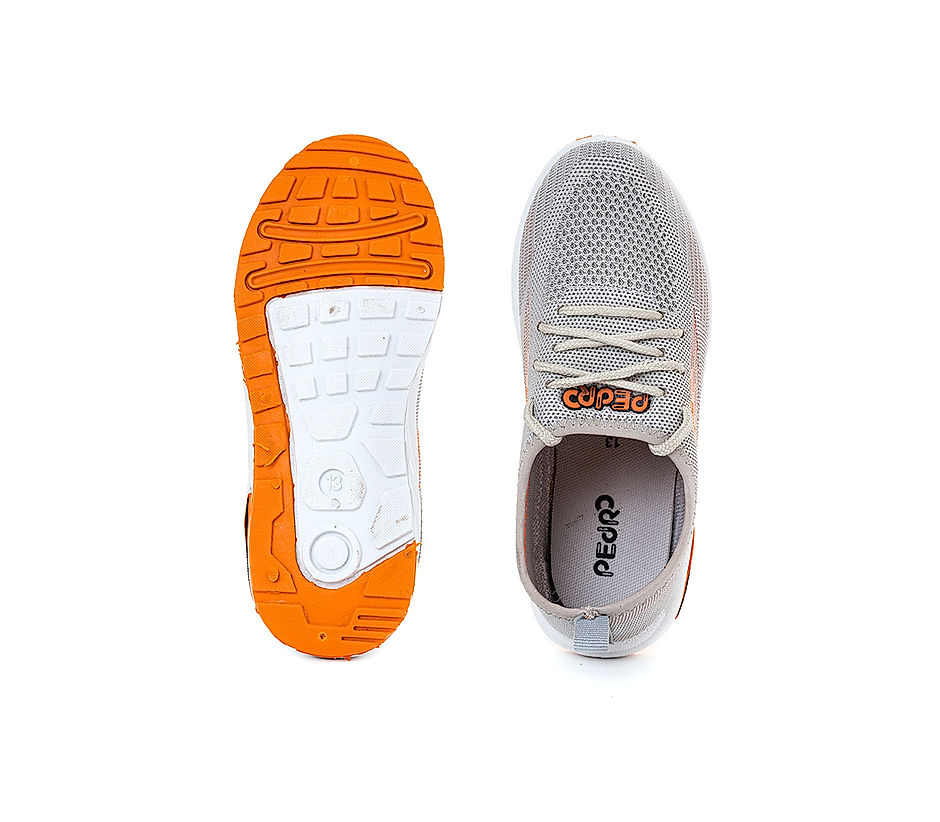 KHADIM Pedro Grey Outdoor Sports Shoes for Boys - 5-13 yrs (5199342)