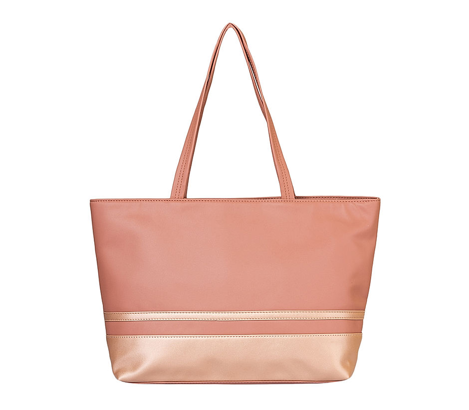 Khadim Pink Tote Handbag for Women 5211125