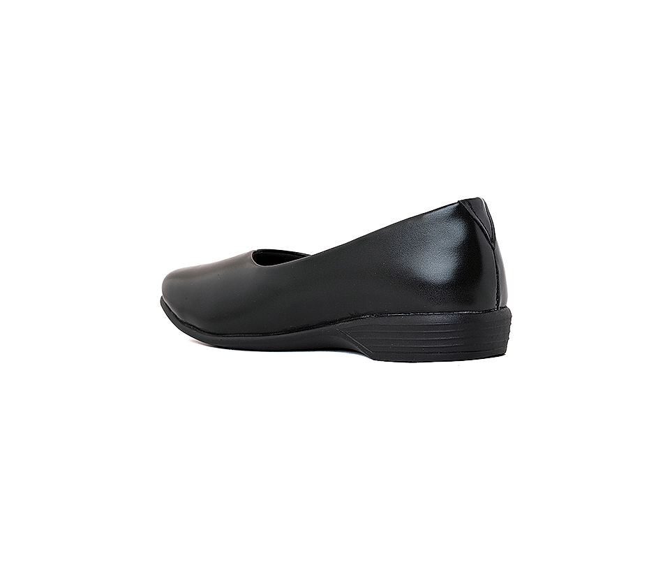 KHADIM Black Slip On Casual Shoe for Women 5241106