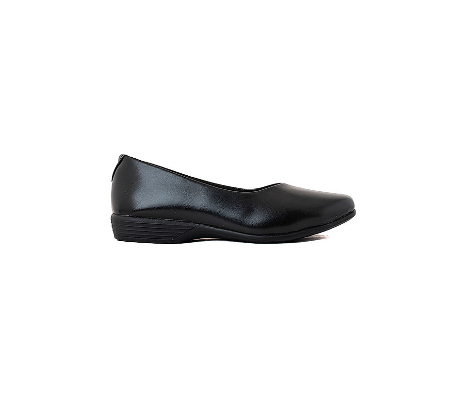 KHADIM Black Slip On Casual Shoe for Women 5241106