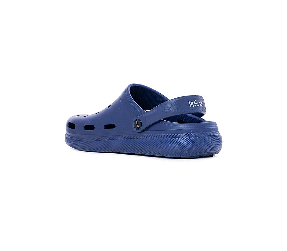 KHADIM Waves Blue Washable Clog Sandal for Women (5330779)