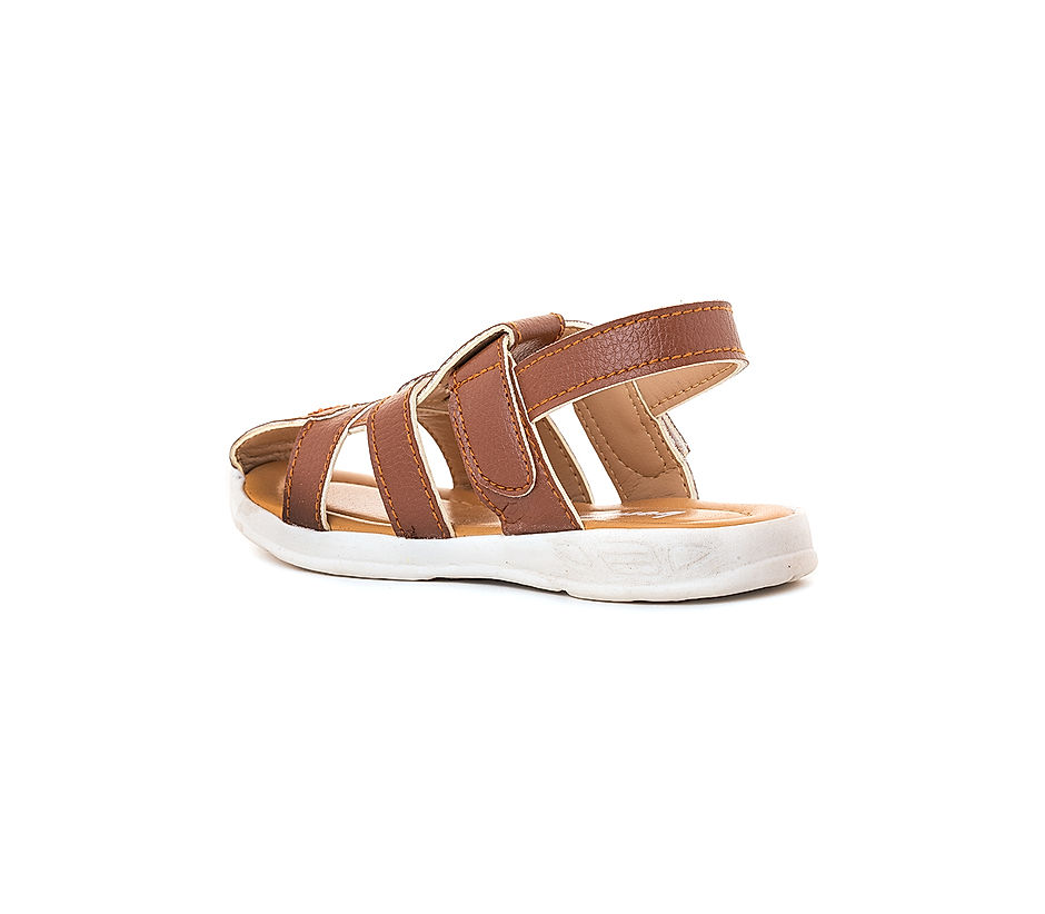KHADIM Bonito Brown Casual Fisherman Sandal for Boys - 2-4.5 yrs (5610853)