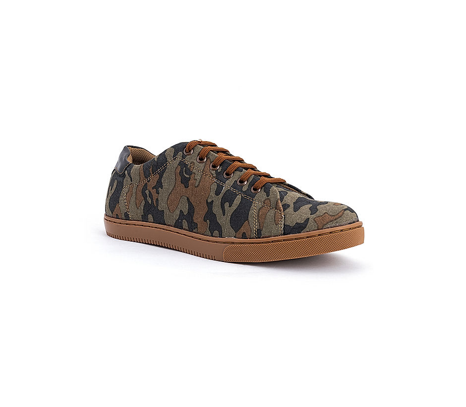 Olive green casual shoes online