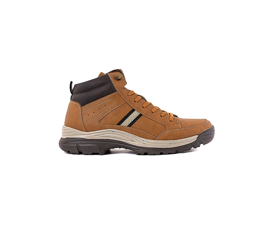 KHADIM Turk Brown Hiking Boots for Men 5661198