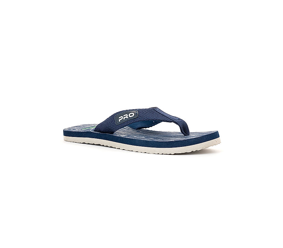 Buy Pro Navy Thong Slippers for Men Online at Khadims 60201860290
