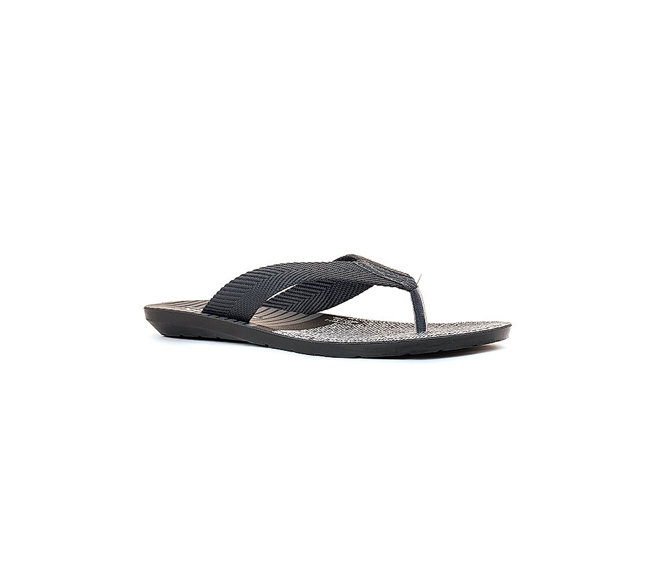 KHADIM Grey Casual Slippers for Men 6030872