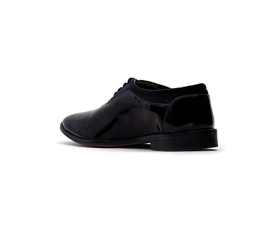 Pedro Black Oxford Casual Shoe for Boys