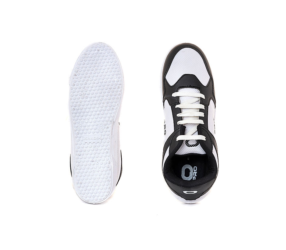 Khadims white sneakers discount