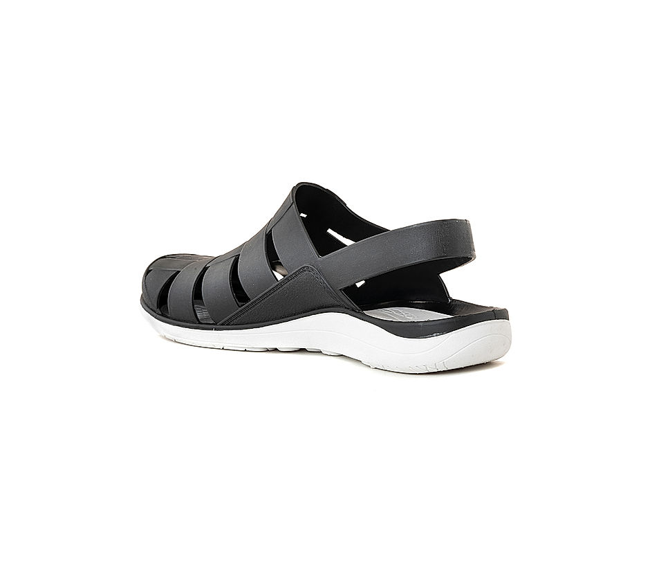 KHADIM Black Washable Clog Sandal for Men (6320016)