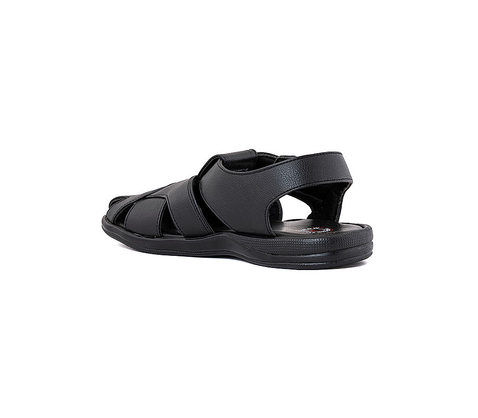 KHADIM Black Casual Sandal for Men 6410276