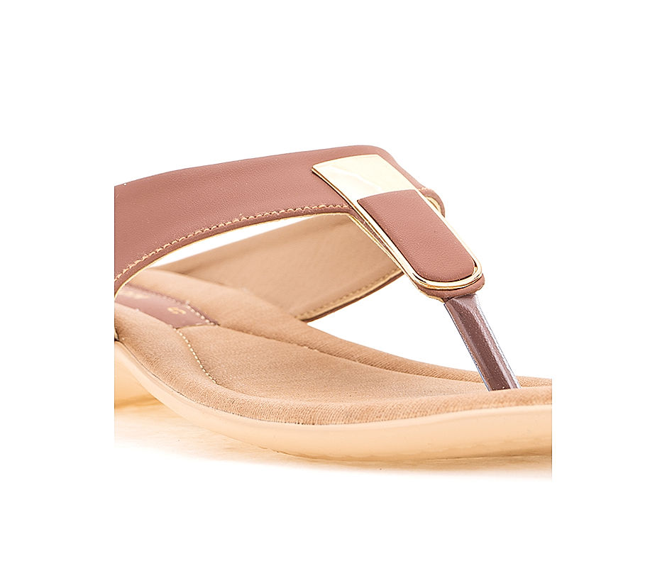 Khadim Pink Casual Flat Slip On for Women