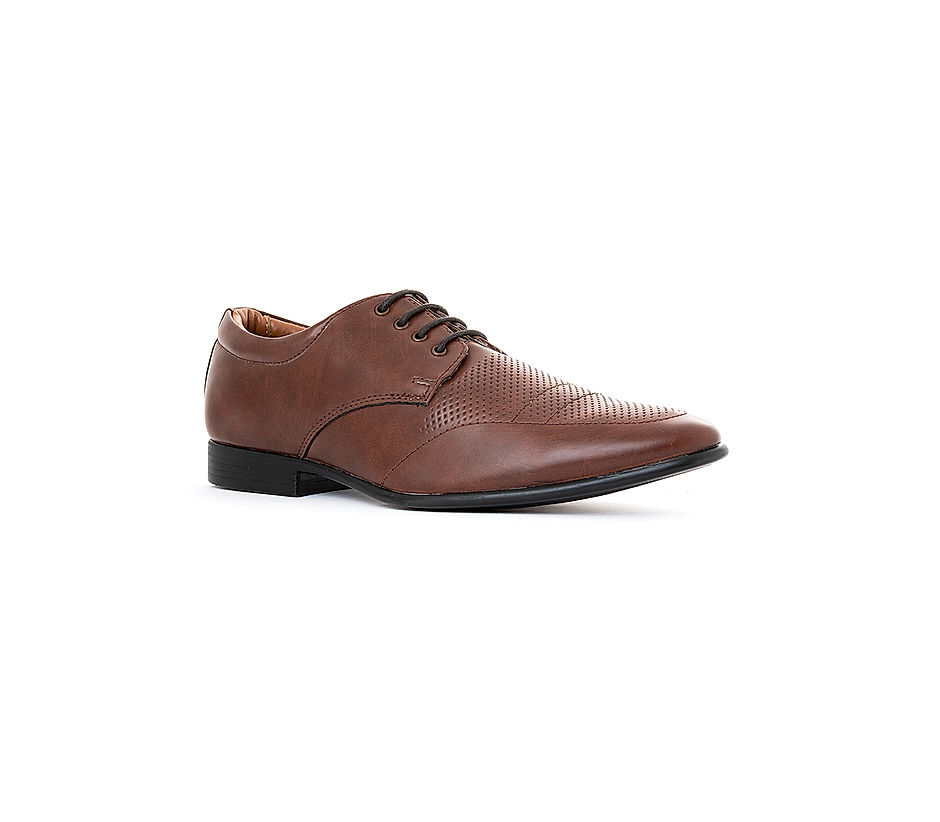 Buy Lazard Brown Derby Formal Shoe for Men Online at Khadims 65502165540
