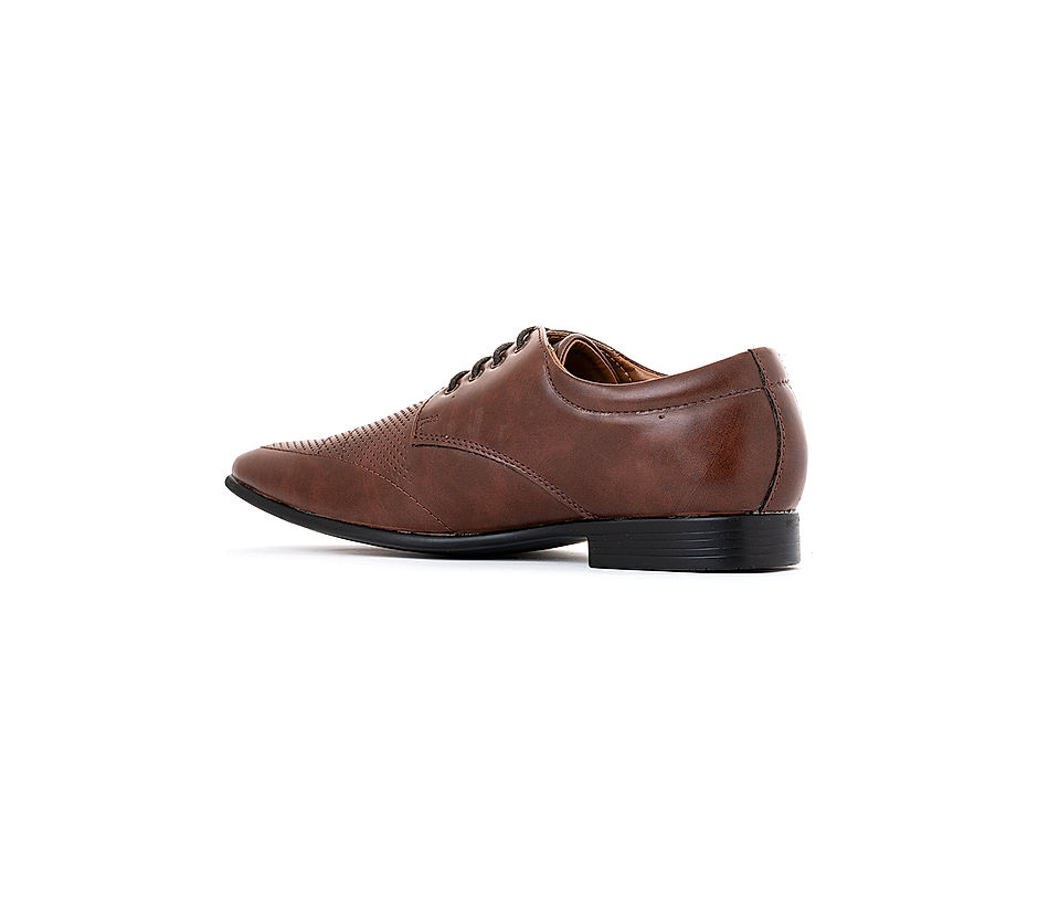 KHADIM Lazard Brown Formal Derby Shoe for Men (6550214)