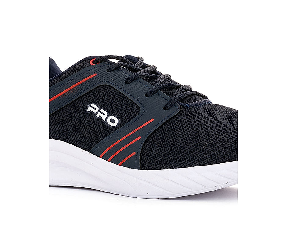 Buy Pro Navy Running Sports Shoes for Men Online at Khadims 67000467090