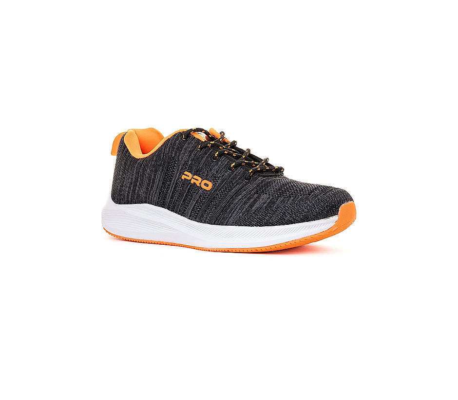 Buy Pro Black Running Sports Shoes for Men Online at Khadims 67000567060