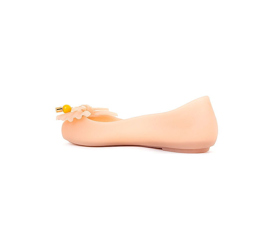KHADIM Waves Rose Gold Washable Ballerina Casual Shoe for Women (6790098)