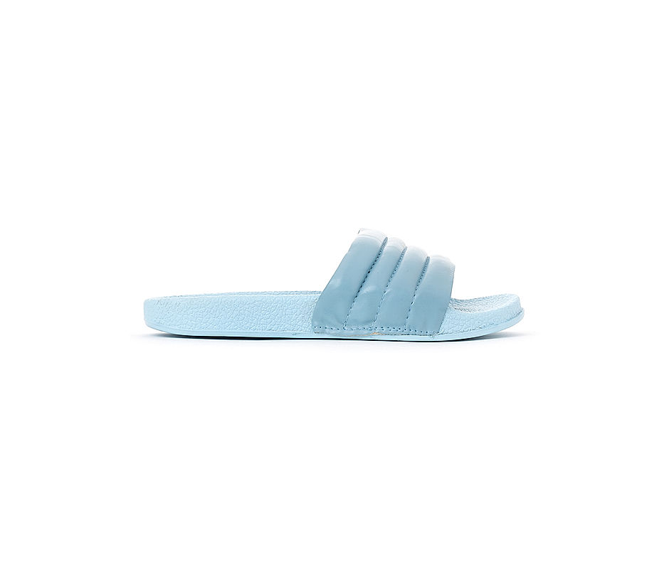 KHADIM Waves Blue Casual Mule Slide Slippers for Women (6960042)