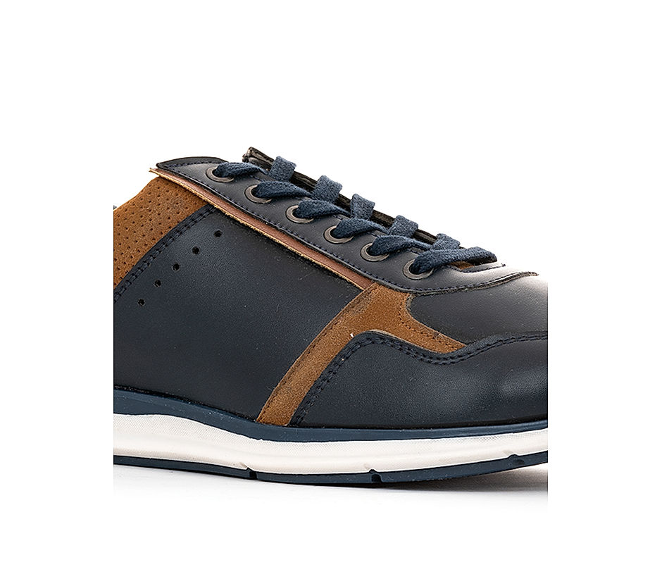 KHADIM Lazard Navy Blue Sneakers Casual Shoe for Men (7100029)