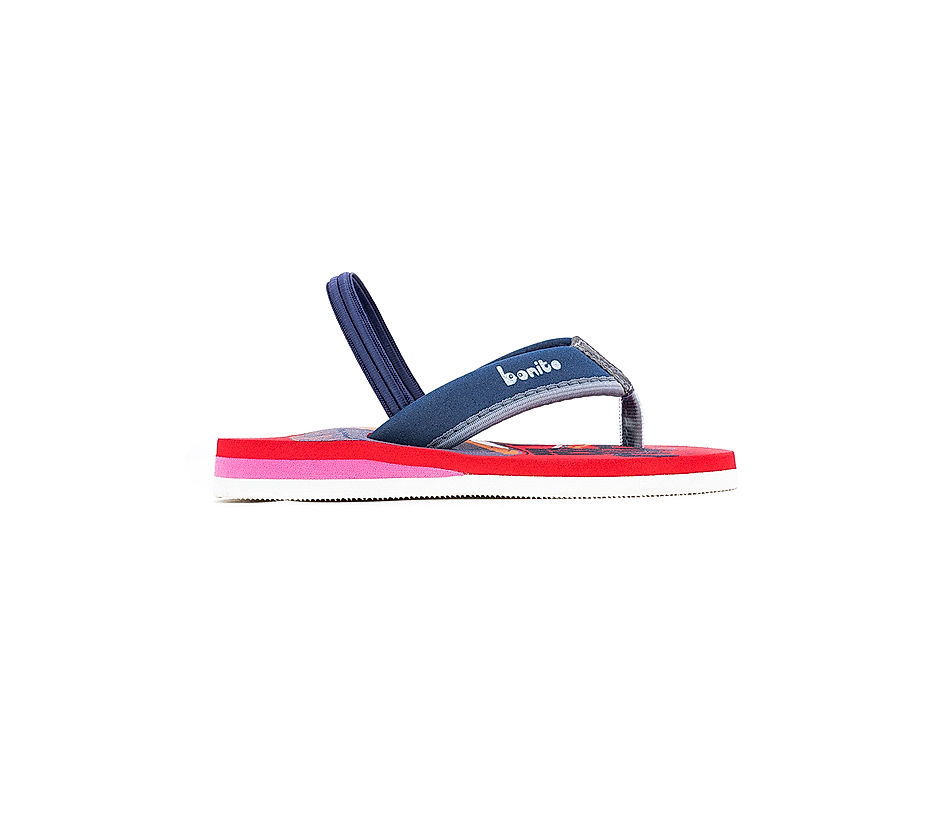 KHADIM Bonito Navy Blue Casual Slingback Slippers for Kids - 2-4.5 yrs (7281525)