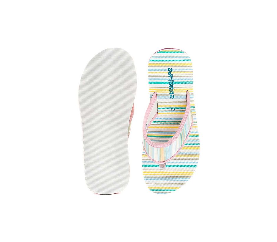 KHADIM Adrianna Blue Casual Flip Flops for Girls - 4.5-12 yrs (7281729)