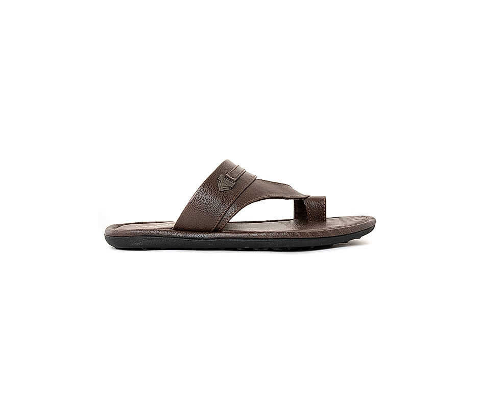 KHADIM Lazard Brown Casual Slip On Sandal for Men (7323004)