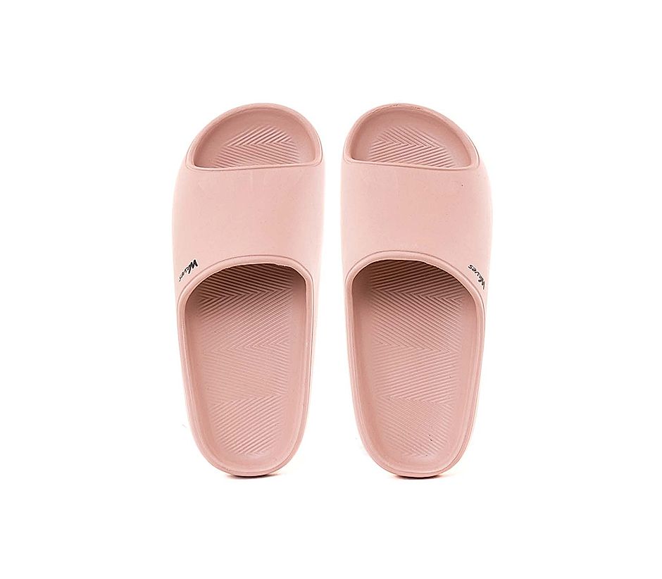 KHADIM Waves Pink Washable Mule Slide Slippers for Women (7450065)