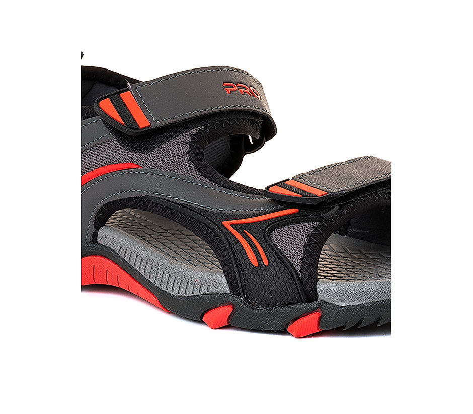 KHADIM Pro Grey Floaters Kitto Sandal for Men 7771632