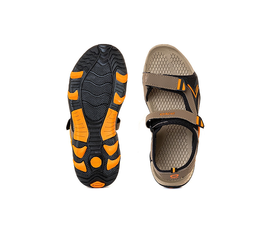 KHADIM Pro Brown Floaters Kitto Sandal for Men 7771634