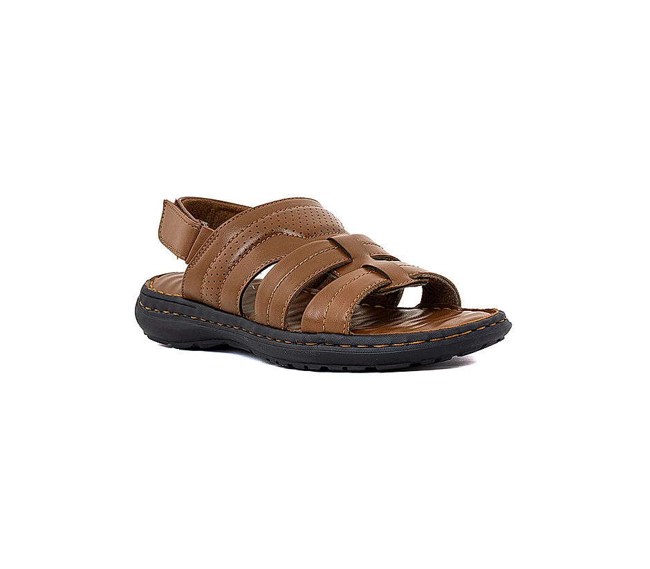 Khadim leather sandals sales