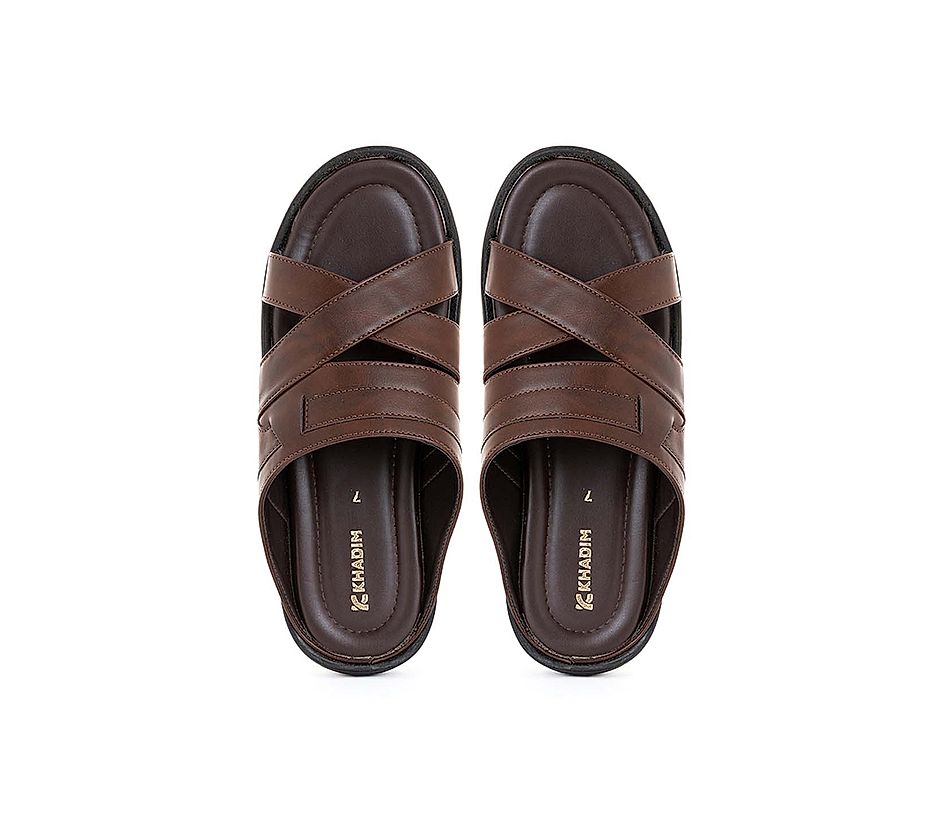 Buy Khadim Brown Mule Sandal for Men Online at Khadims 94665294641