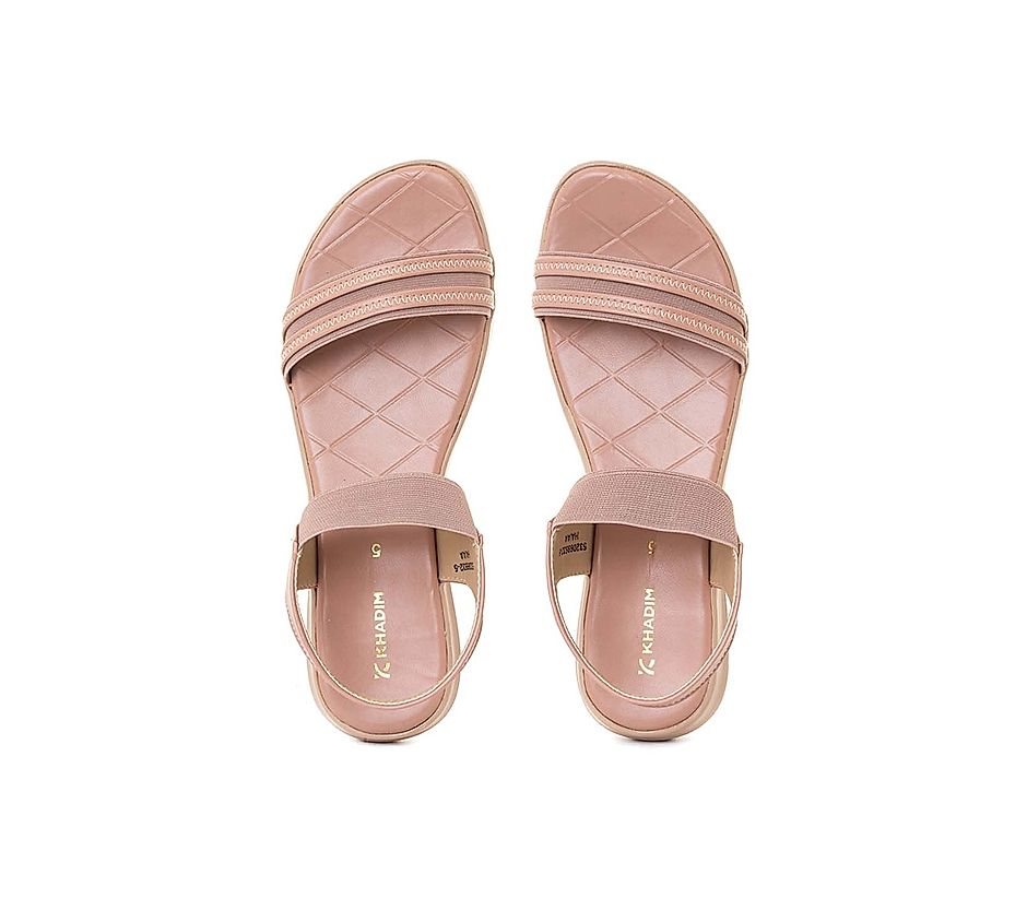 KHADIM Pink Flat Slingback Sandal for Women (5320695)