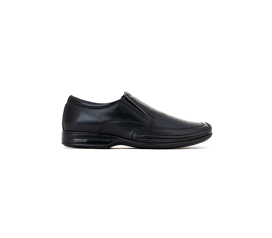 British walkers black formal slip best sale on shoe