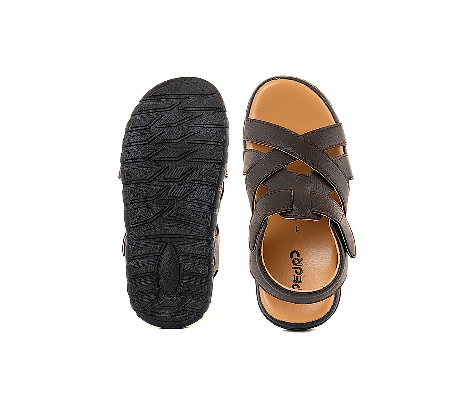 Brown Boys Infant-toddler Amos 3.0 Sandal | Stride Rite | Rack Room Shoes