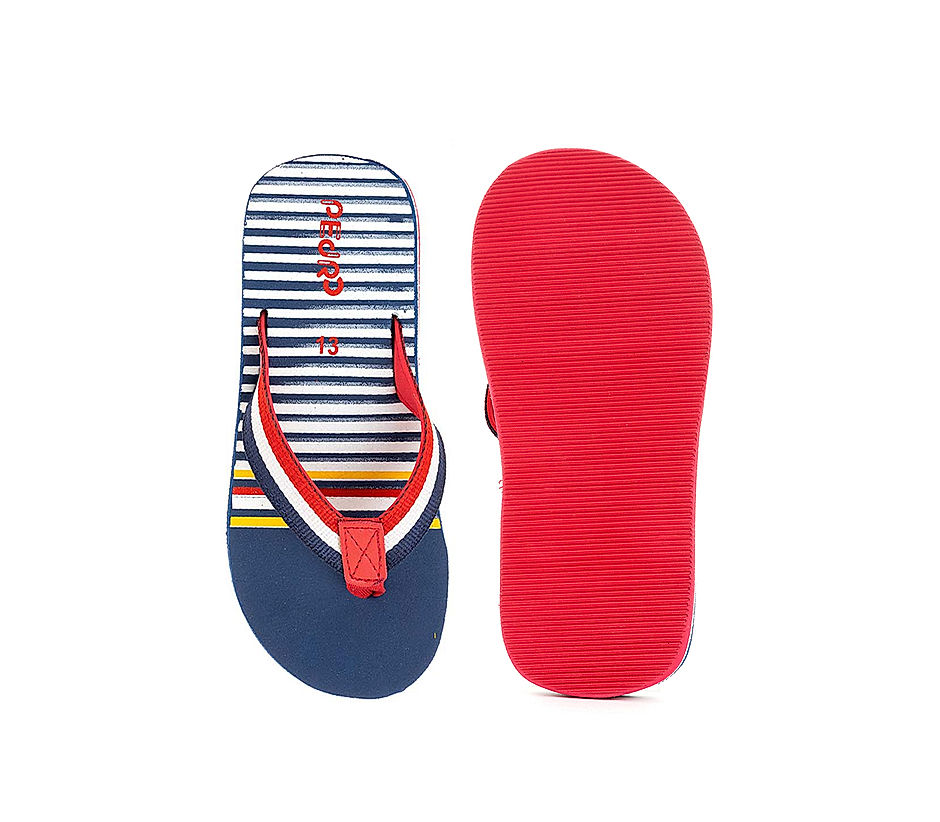 KHADIM Pedro Navy Blue Indoor Thong Slippers for Boys - 4-7.5 yrs (4721769)