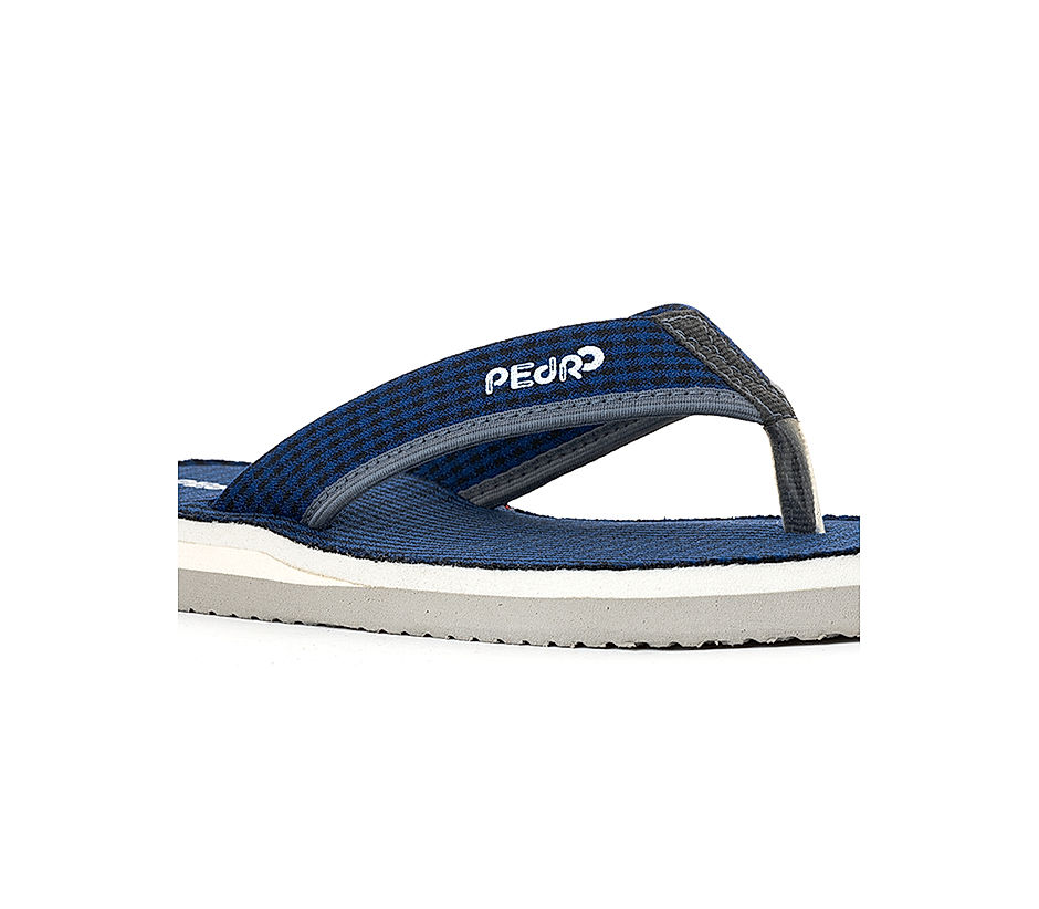 KHADIM Pedro Navy Blue Casual Slippers for Boys - 8-13 yrs (7281589)