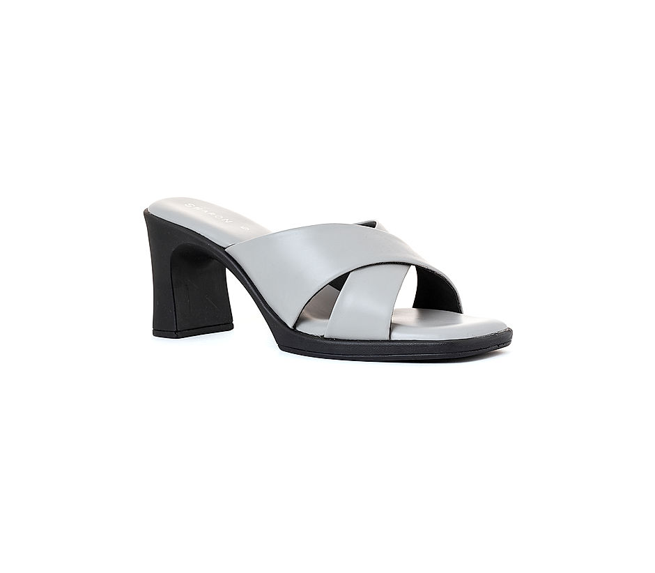 NV Style Women Grey Heels - Buy NV Style Women Grey Heels Online at Best  Price - Shop Online for Footwears in India | Flipkart.com