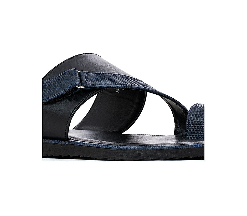 ⛱️ Lucky Brand Dolliee Leather Navy Slide Sandals | Size 9 | Buckle | Good  | Blue leather sandals, Navy leather, Leather slide sandals