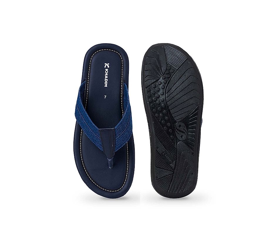 Buy Khadims Men's Navy Synthetic Slippers -10 at Amazon.in-sgquangbinhtourist.com.vn