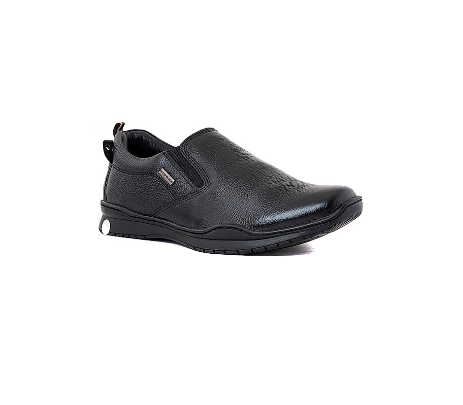 British walkers black formal slip hot sale on shoe