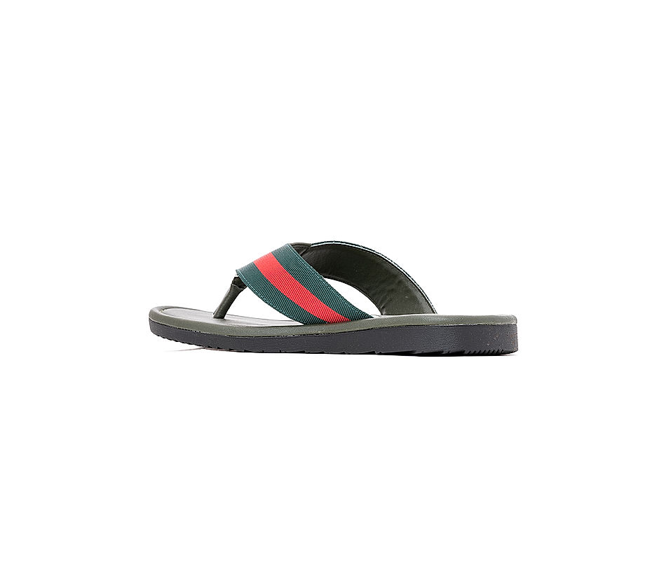 Khadim Green Flip Flops for Men