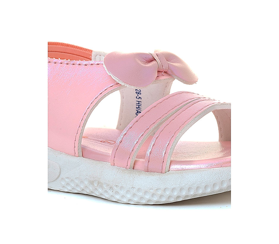 Buy Pink Sandals for Girls by KITTENS Online | Ajio.com