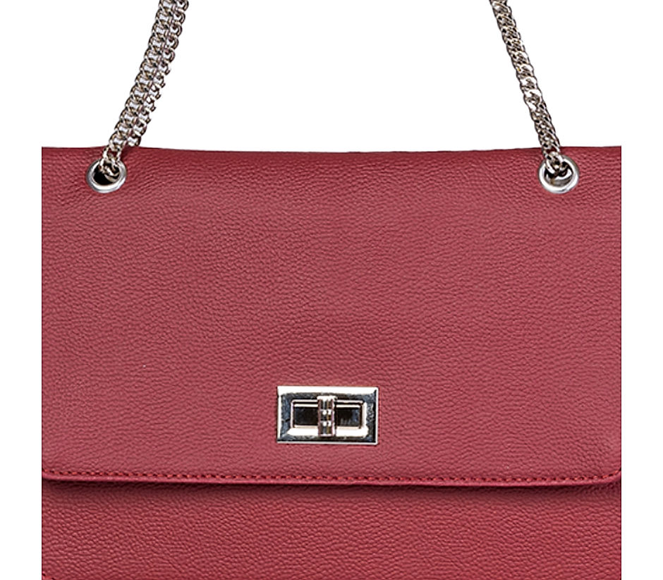 Lavie Women's Odiase 2 Compartment Satchel Bag B Red Ladies Purse Handbag :  Amazon.in: Fashion
